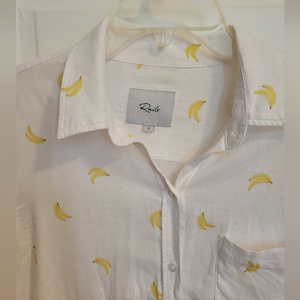 Rails Banana Blouse Size Small - image 4